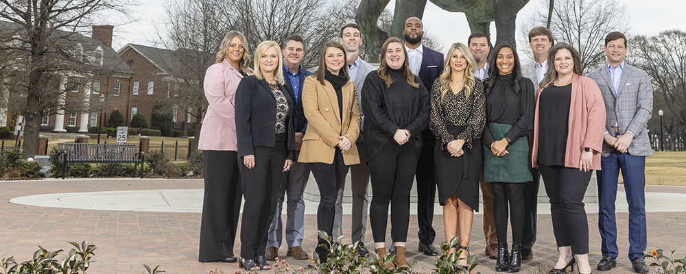 Group shot of Crimson Tide Foundation staff