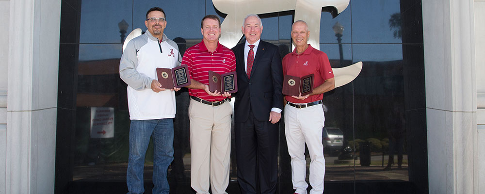 Presentation to Patrick Murphy, Jay Seawell, and Mic Potter