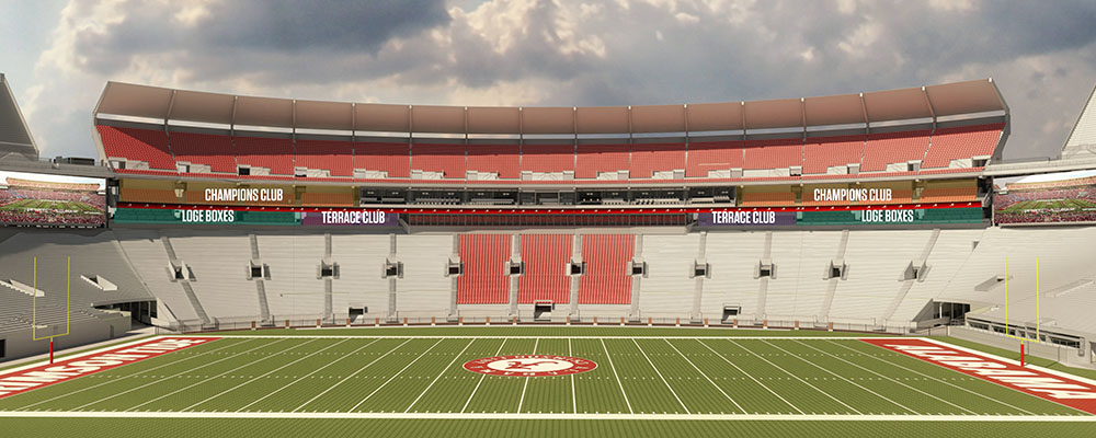 University Alabama Football Seating Chart