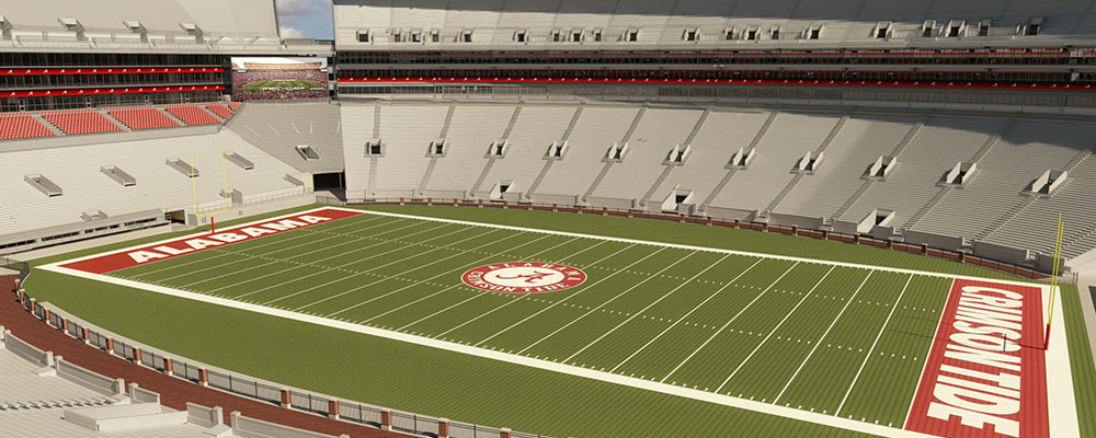 University Alabama Football Seating Chart