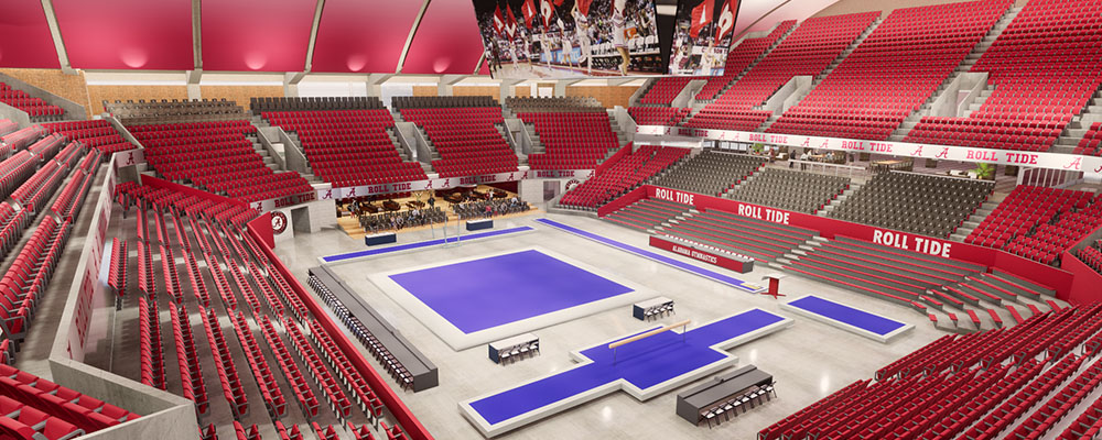 Coleman Coliseum Seating Chart Gymnastics