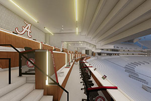 Rendering of the Loge Boxes