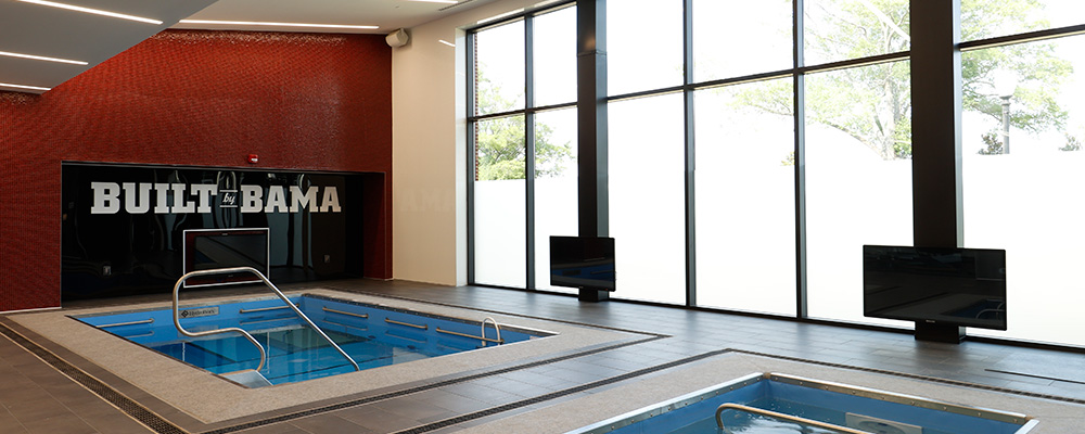 Pools in the Sports Science Center
