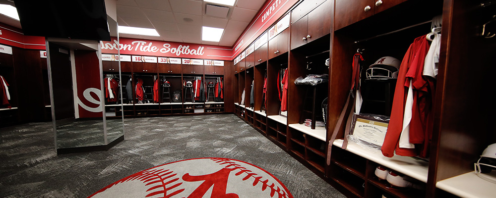 Locker room