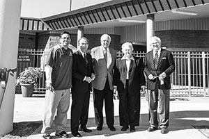 Patrick Murphy, Robert E. Witt, Mal Moore, Ann Rhoads, and Malcolm A. Portera