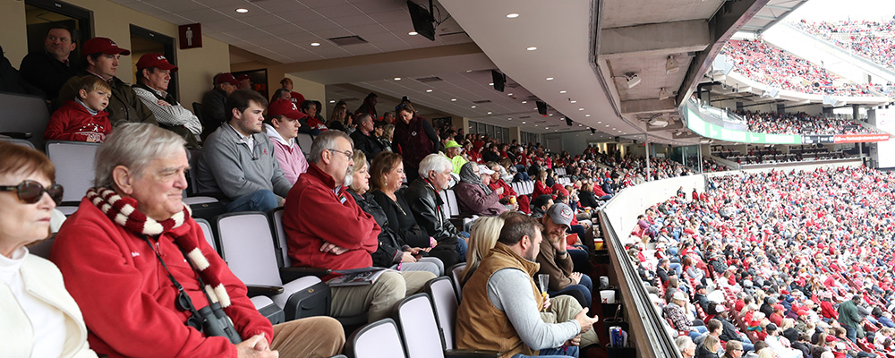 Chairback seating in the Ivory Club