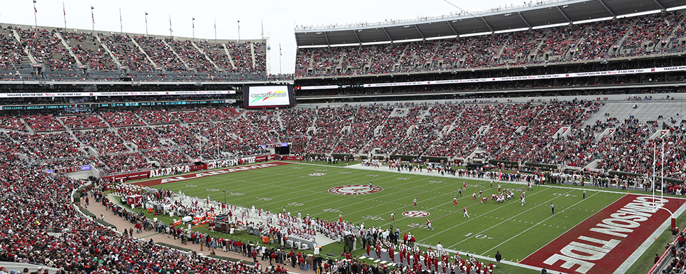 View of the field from the Loge Box