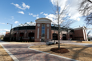 Exterior of Sewell-Thomas Stadium